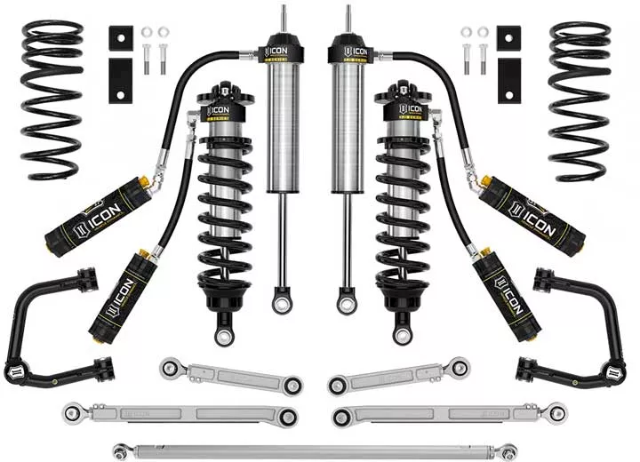 Icon Vehicle Dynamics 23-c sequoia 3-4.25in stage 2 3.0 suspension system tubular