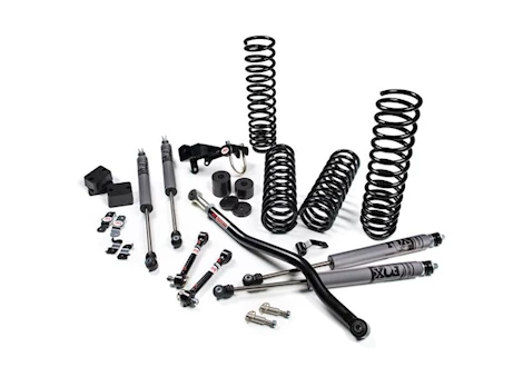 JKS Manufacturing 07-18 JEEP WRANGLER JK J-VENTURE 2DR 3.5IN SYSTEM W/ FOX 2.0 PERFORMANCE SERIES SHOCKS