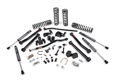 JKS Manufacturing 07-18 JEEP WRANGLER JK J-KONNECT  4DR 3.5IN SYSTEM W/ FOX 2.0 PERFORMANCE SERIES SHOCKS