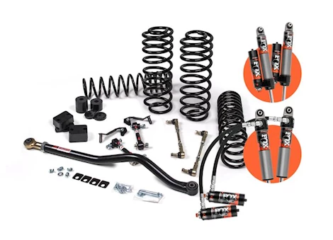 JKS Manufacturing 18-C JEEP WRANGLER JL J-VENTURE 2.5IN 4DR W/FOX 2.5 PERFORMANCE ELITE SERIES SHOCKS,