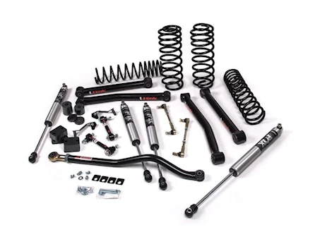 JKS Manufacturing 18-C JEEP WRANGLER JL J-KONNECT 2.5IN 4DR W/FOX 2.5 PERFORMANCE ELITE SERIES SHOCKS,