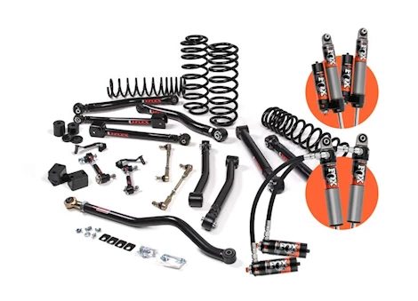 JKS Manufacturing 18-C JEEP WRANGLER JL J-KRAWL 2.5IN 4DR W/FOX 2.5 PERFORMANCE ELITE SHOCKS, STD RATE