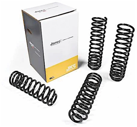 JKS Manufacturing 07-18 jeep wrangler jk 2dr 3.5in coil box kit Main Image