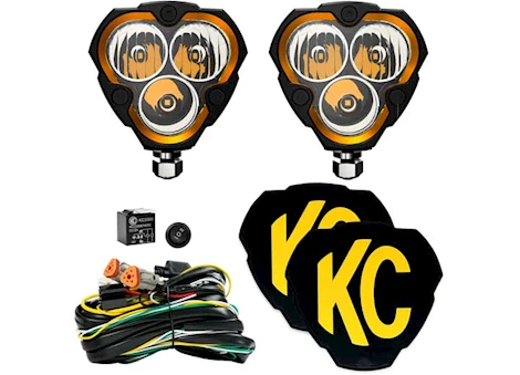 KC Hilites FLEX ERA 3 - 2 LIGHT MASTER KIT