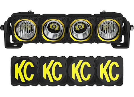 KC Hilites FLEX ERA LED LIGHT BAR 10IN MASTER KIT