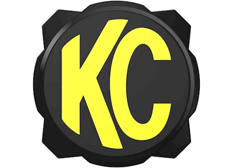 KC Hilites PRO6 GRAVITY LED 6IN BLACK YELLOW PLASTIC LIGHT COVER(SOLD INDIVIDUALLY)