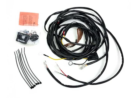 KC Hilites WIRING HARNESS; UNIVERSAL CYCLONE LED X2