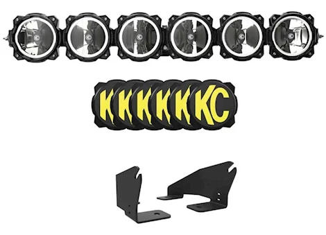 KC Hilites 22-C POLARIS RZR PRO R 39IN 6-LIGHT LED LIGHT BAR KIT