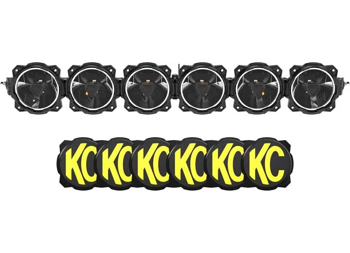 KC Hilites Gravity titan 39in led light bar-6 light-blk Main Image