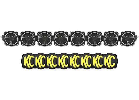 KC Hilites GRAVITY TITAN 50IN LED LIGHT BAR-8 LIGHT-BLK