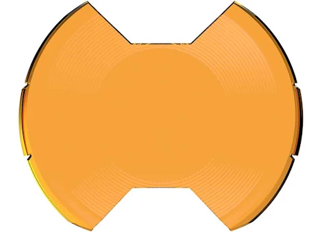 KC Hilites SLIMLITE 8IN LED LIGHT SHIELD DRIVING AMBER