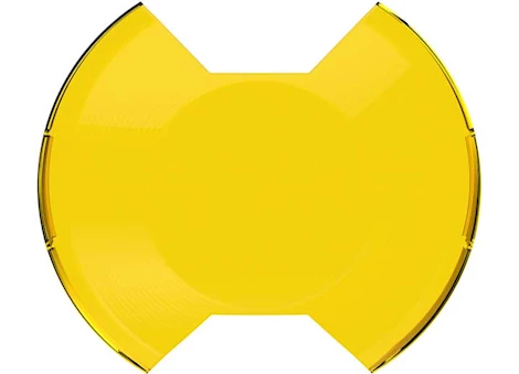 KC Hilites SLIMLITE 8IN LED LIGHT SHIELD SAE DRIVING SELECTIVE YELLOW