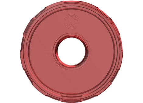 KC Hilites CYCLONE V2 LED - REPLACEMENT LENS - RED - SINGLE