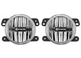 KC Hilites 10-16 wrangler jk gravity led fog light kit (pr)