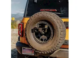 KC Hilites 18-c jeep wrangler jl/21-c ford bronco r spare tire carrier light mount