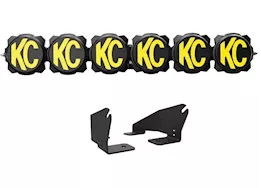 KC Hilites 22-c polaris rzr pro r 39in 6-light led light bar kit