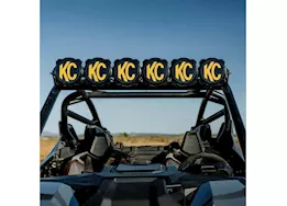 KC Hilites 22-c polaris rzr pro r 39in 6-light led light bar kit