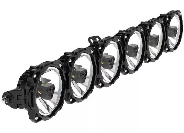 KC Hilites Gravity titan 39in led light bar-6 light-blk