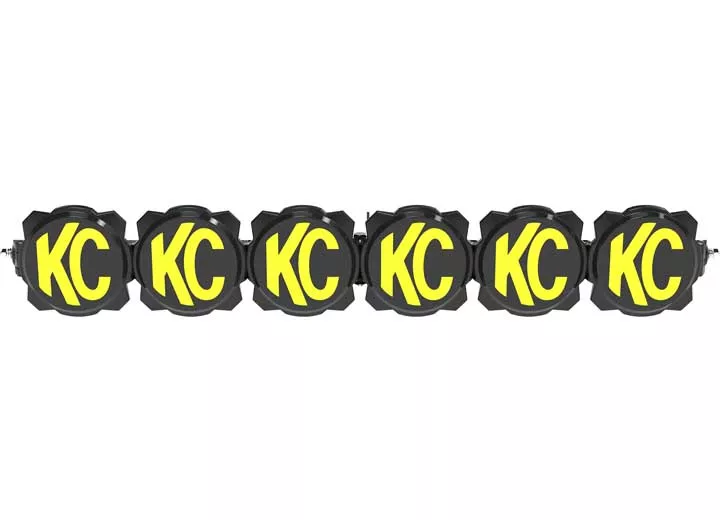 KC Hilites Gravity titan 39in led light bar-6 light-blk