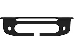KC Hilites Winch fairlead light mount, black powder-coat