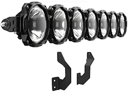 KC Hilites 17-24 ford superduty trucks gravity pro6- front bumper- 7 light bar kit