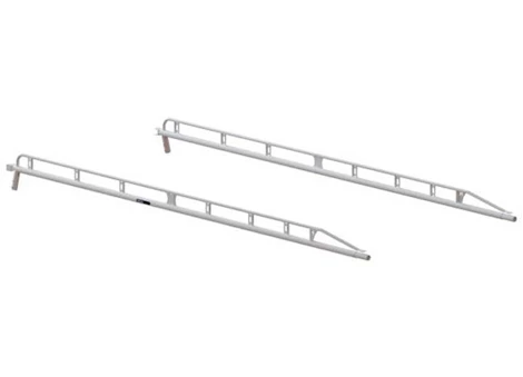 Holman/Kargomaster The pro rack side channel kit - short bed-cc/long bed-ext cab/9ft body-regular cab - white Main Image