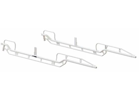 Holman/Kargomaster THE PRO RACK SIDE CHANNEL KIT - FORKLIFT LOADABLE, LONG BED, SINGLE CAB, WHITE