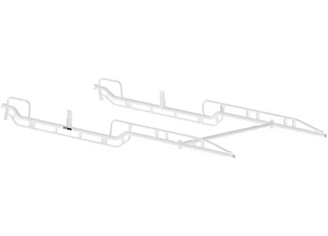 Holman/Kargomaster The pro rack side channel kit - forklift loadable, long bed, crew cab, white Main Image