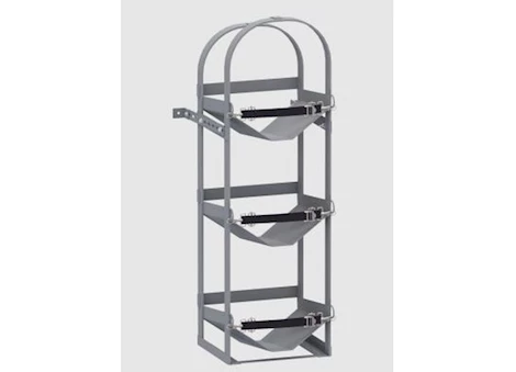 Holman/Kargomaster Refrigerant tank rack - 3 tier Main Image