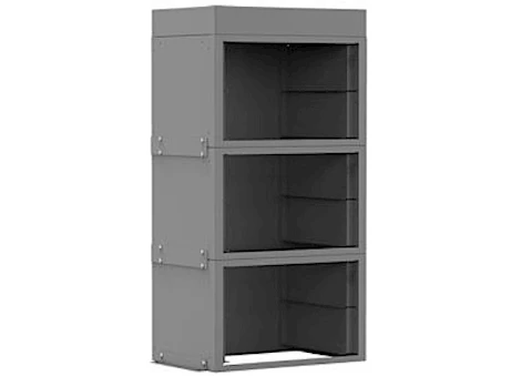 Holman/Kargomaster DRWR CABINET STACK KIT W/FLOOR MNT BRKTS & 3IN D TOP TRAY, USE W/40070 40080 40090