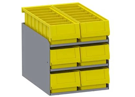 Holman/Kargomaster 6 STACKED SMALL PARTS BINS