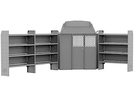 Holman/Kargomaster BASE 60 - H SHELVES - TRANSIT 148 - WB HIGH ROOF