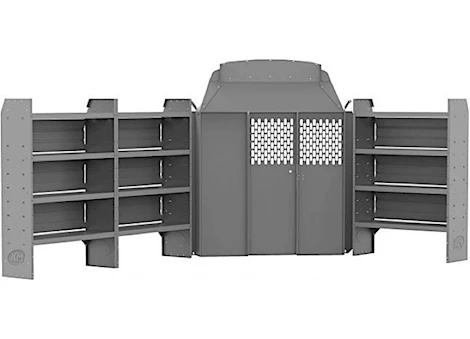 Holman/Kargomaster Base 60 - h shelves - transit 130 - wb high roof Main Image