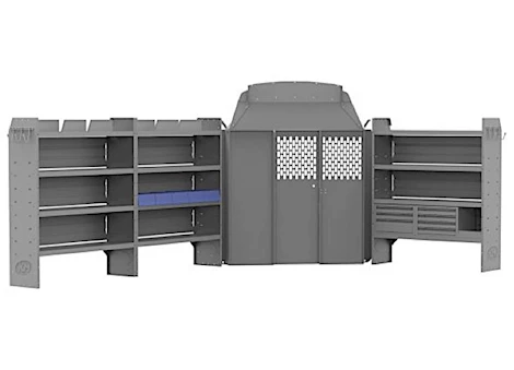 Holman/Kargomaster GENERAL SERVICE 60 - H SHELVES - TRANSIT 148 - WB HI ROOF