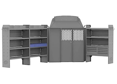 Holman/Kargomaster GENERAL SERVICE 60 - H SHELVES - TRANSIT 130 - WB HIGH ROOF