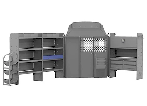 Holman/Kargomaster HVAC 60 - H SHELVES - TRANSIT 130 - WB HIGH ROOF