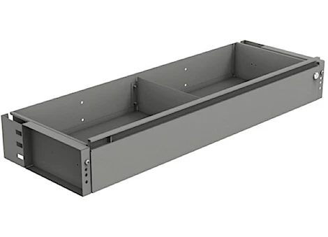 Holman/Kargomaster SINGLE 30IN W/LOCKING SHELF DRAWER WITH (1) DIVIDER AND COMPATABLE KEY LOCK, GREY