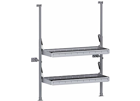 Holman/Kargomaster FOLDING SHELF UNIT - 48IN W X 20IN D