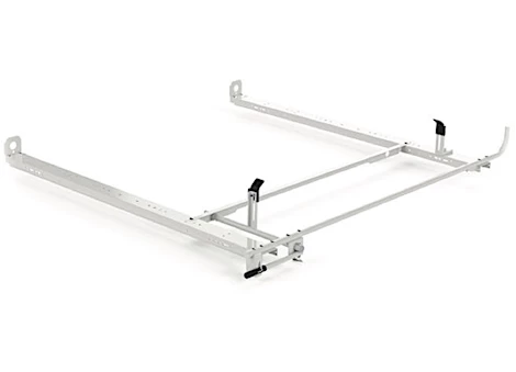 Holman/Kargomaster ALUM CLAMP & LOCK LADDER RACK FOR LOW ROOF VANS