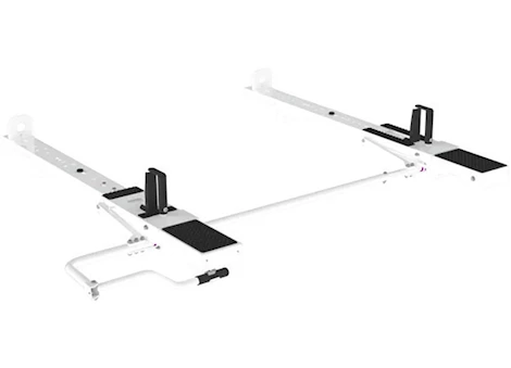 Holman Combo Hd Aluminum Ladder Rack Kit - Drop Down/Clamp & Lock - 8 Ft Most Commercia
