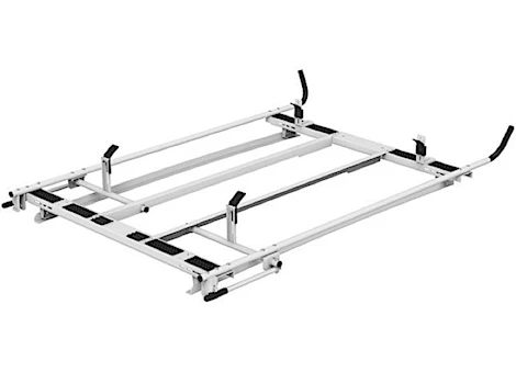 Holman/Kargomaster CLAMP & LOCK HD ALUMINUM LADDER RACK KIT - DOUBLE - NV200