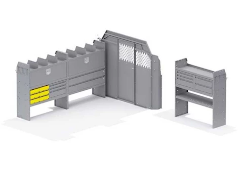 Holman/Kargomaster QUICK PACKAGE MAX - TRANSIT 130 IN WB LOW ROOF