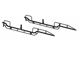 Holman/Kargomaster The pro rack side channel kit - forklift loadable - long bed, regular cab