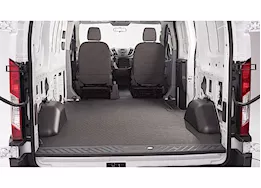 Holman/Kargomaster Transit side & rear door threshold -alum dia plate, use w/aftermarket floor mats