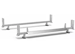 Holman/Kargomaster Hd aluminum 2 cross bar ladder rack for transit, connect, metris, nv200, promaster city