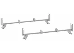 Holman/Kargomaster Gm crossbar utility rack aluminum