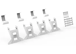 Holman/Kargomaster Clamp & lock ladder rack kit - single - gm