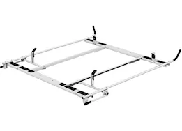 Holman Clamp & lock hd aluminum ladder rack kit - double - metris