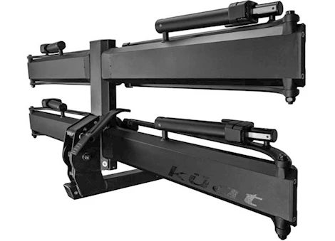 Kuat PISTON PRO 1.25IN - DUAL RATCHET PLATFORM RACK - 2 BIKE - SANDY BLACK