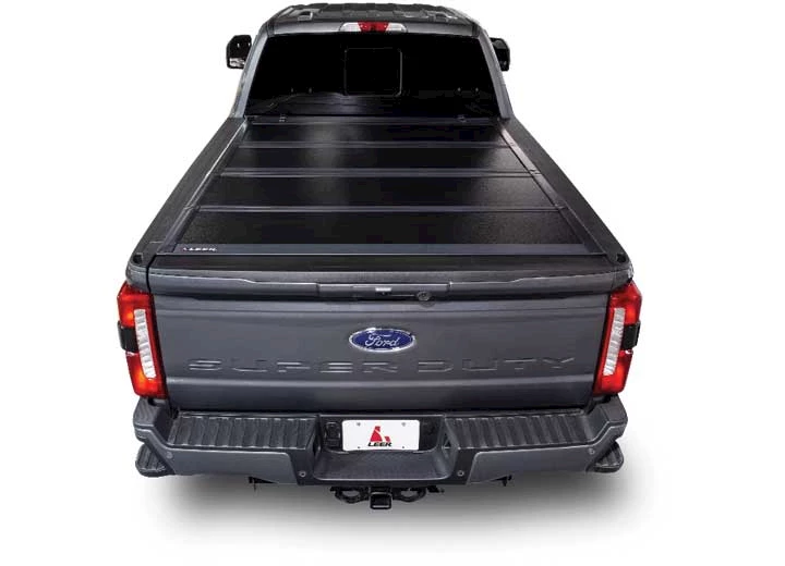 Leer 22-C TUNDRA 5.6FT W/OR W/OUT TRACK HF650M HARD FOLDING TONNEAU COVER